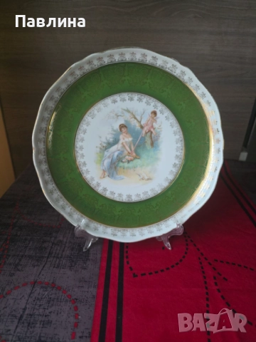 Английско декоративно плато, снимка 3 - Декорация за дома - 51938273