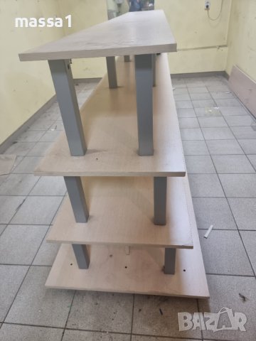 Пирамидални дървени стелажи. 2 бр., снимка 3 - Оборудване за магазин - 42268223