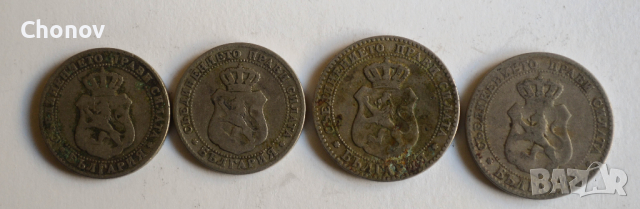 Лот монети от 1888 година, снимка 8 - Нумизматика и бонистика - 44792761