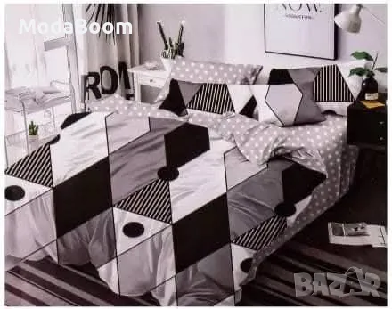 Памучни спални комплекти Различни дизайни , снимка 12 - Спално бельо - 48935511