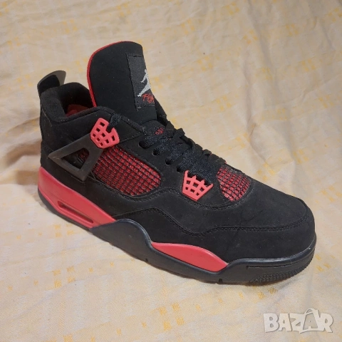 маратонки Jordan 4 Retro Red Thunder номер 46, снимка 2 - Маратонки - 53078104