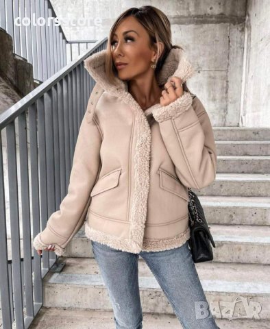 Дамско зимно яке с каракул /IM-E81, снимка 2 - Якета - 42903488