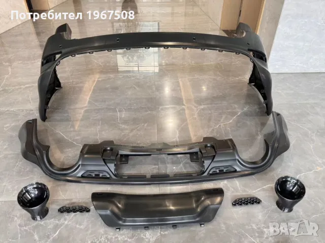 Предна броня + DRL Jeep GRAND CHEROKEE TRACKHAWK SRT Style, преден капак 2014 - 2021 и други части, снимка 12 - Части - 49364826