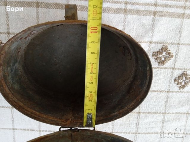 Стара немска метална кутия, снимка 8 - Други ценни предмети - 37480052