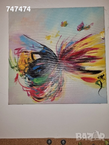 Картини пеперуди 40/40, 3 броя, снимка 2 - Картини - 51893401