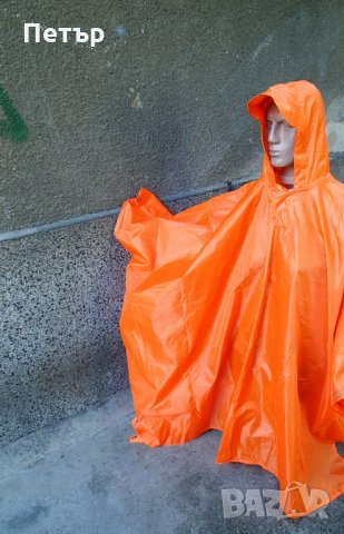 Продавам нов лек здрав шушляков дъждобран тип пончо с лепени шевове, снимка 5 - Други спортове - 29158626