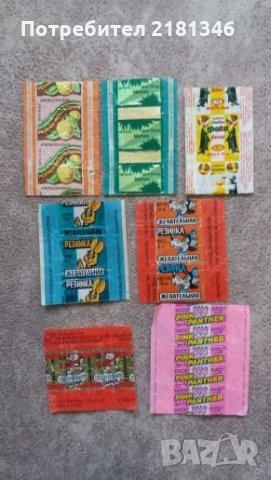 Картинки от дъвки -опаковки, снимка 5 - Колекции - 31810236