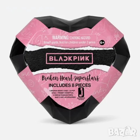 Сърце с изненади Blackpink кукла K-pop гривна, снимка 11 - Кукли - 56160296