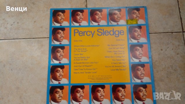 Грамофонна плоча  PERCY SLEDGE   LP., снимка 2 - Грамофонни плочи - 34327320