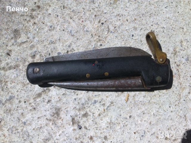 старо ножче 211 "GRAFRATH GEBR. SOLINGEN" - GERMANY, снимка 2 - Ножове - 29215158