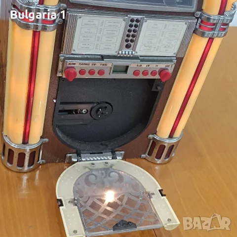 джубокс с радио и CD плейър , снимка 6 - Радиокасетофони, транзистори - 55943953