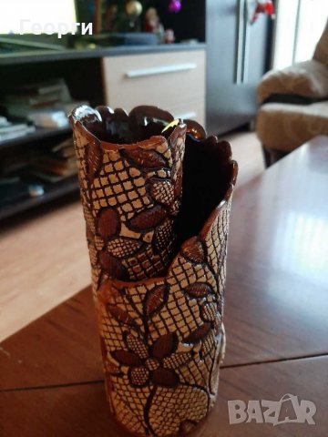 Керамична ваза, снимка 4 - Вази - 31180091