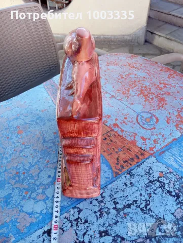 Стар порцеланов, немски,каминен, ловен часовник , снимка 5 - Други ценни предмети - 49221385