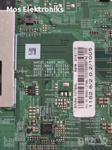 SAMSUNG UE49NU7100 MAIN BOARD BN94-12799L, снимка 2 - Части и Платки - 53963509