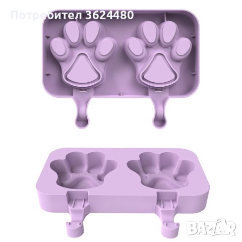 Силиконов молд лапички, снимка 8 - Други стоки за дома - 40829082