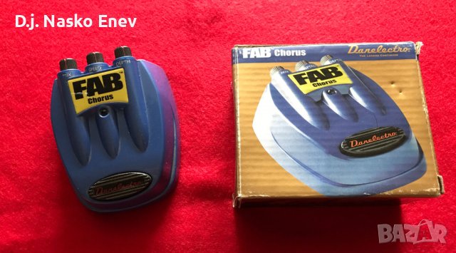 Danelectro Fab Guitar Chorus Pedal - хорус педал за ел китара /ОТЛИЧЕН/, снимка 5 - Китари - 38090980
