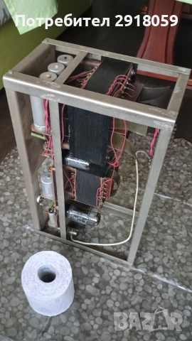 Лампов усивател 2 x EL34, GZ34, ECC81, снимка 2 - Ресийвъри, усилватели, смесителни пултове - 54189332