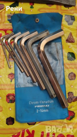 Шестограми Promat Germany , снимка 2 - Други инструменти - 42677437