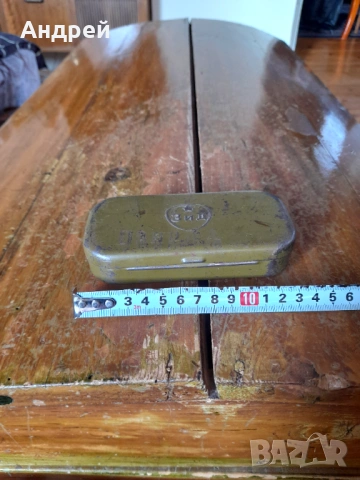 Стара кутия ЗИД, снимка 5 - Антикварни и старинни предмети - 53243428