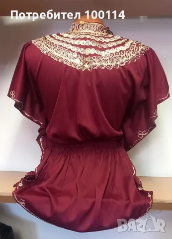 Дамска етно туника с бродерия, снимка 2 - Туники - 55849942