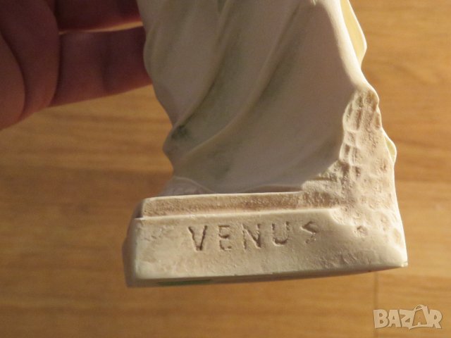 Стара скулптура, еротика Венера Милоска - Афродита - 24 см.-  Богинята на любовта - 18+, снимка 4 - Декорация за дома - 34220946