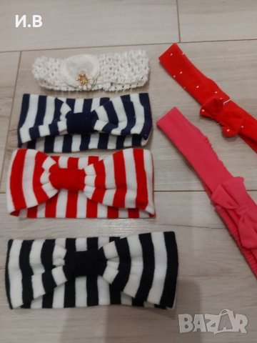 Лот ленти за глава на бебе, снимка 1