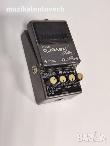 Boss Digital Reverb RV-2 Guitar Effects Pedal /Japan/ - Реверб Педал за ел китара - КАТО НОВ, снимка 7 - Китари - 38706043