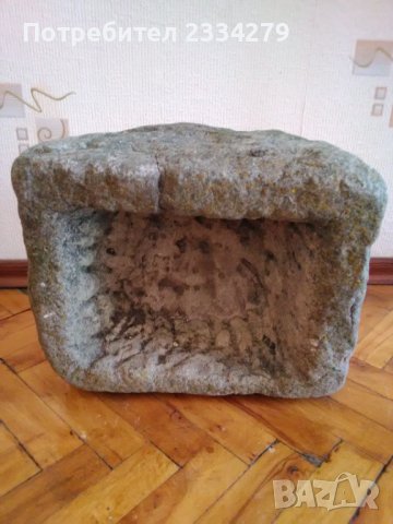 Каменно корито от Възрождението,ръчно дялано , снимка 2 - Антикварни и старинни предмети - 37128507