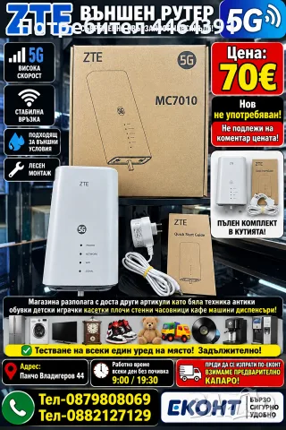 Външен рутер ZTE