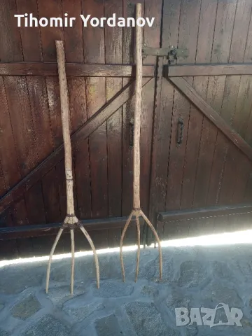 Дървени вили.-2 броя., снимка 13 - Антикварни и старинни предмети - 48011711