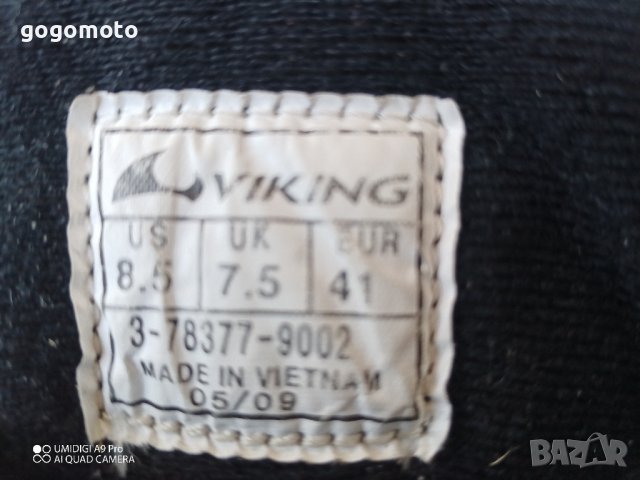 водоусточиви туристически боти VIKING® FOOTWEAR Clasic WATERPROOF original,GORE-TEX® Insulated,40/41, снимка 18 - Мъжки боти - 44245588