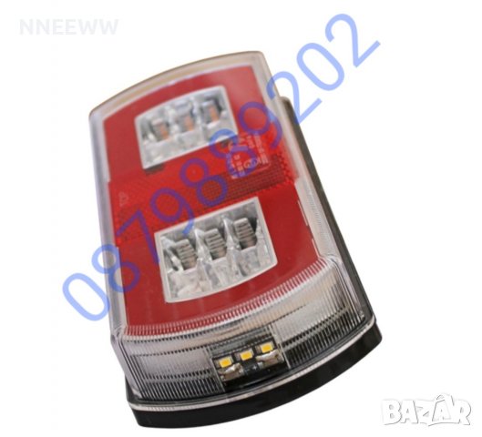 Лед Диодни стопове за камион,бус,рамарке и платформи 12/24 волта, снимка 3 - Аксесоари и консумативи - 37431573