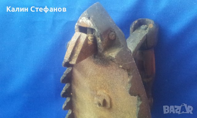 Ретро ютия на жар, пълен комплект , снимка 8 - Антикварни и старинни предмети - 38097251