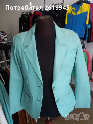 Кожено яке- естествена кожа ., снимка 7 - Якета - 30295391