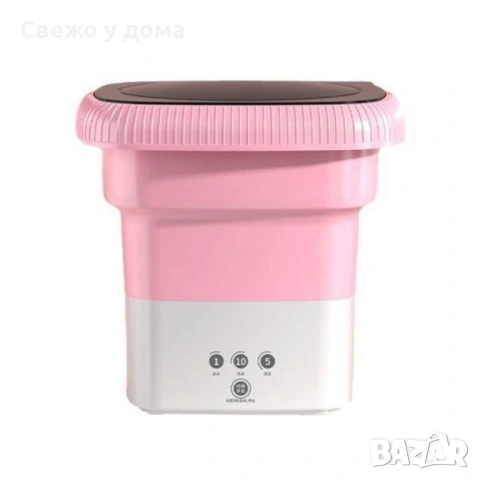 Мини сгъваема преносима пералня – 6.5 L с ГАРАНЦИЯ , снимка 2 - Перални - 54078866