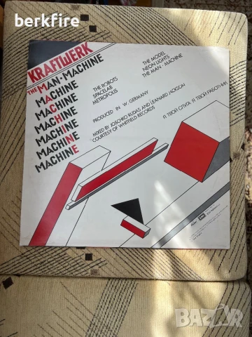 Kraftwerk - The Man Machine ‘78, снимка 2 - Грамофонни плочи - 51036769