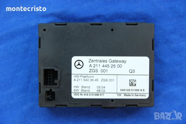 Gateway модул Mercedes E-class W211 (2002-2009г.) A 211 445 25 00 / A2114452500, снимка 1 - Части - 37647468