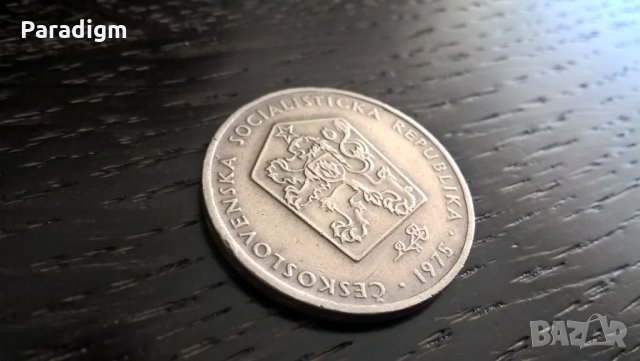 Монета - Чехословакия - 2 крони | 1975г., снимка 2 - Нумизматика и бонистика - 32068652