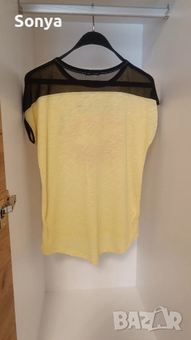 Тениска жълта, снимка 2 - Тениски - 53929314