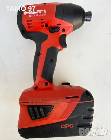 Hilti SiD 4-A22 - Безчетков акумулаторен импакт драйв 2x22V 5.2Ah , снимка 5 - Винтоверти - 53013978