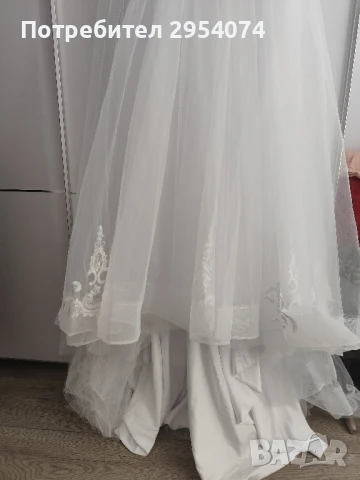 Чисто нова булчинска/сватбена рокля Л 180лв, снимка 6 - Рокли - 51145766