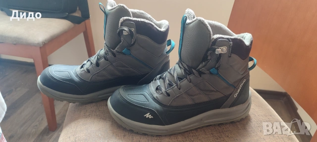 Дамски Непромукаеми Туристически обувки QUECHUA Р.37 и 39, снимка 5 - Дамски боти - 53928483