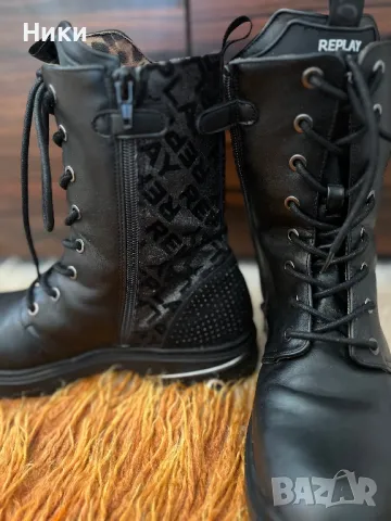 Replay- оригинални кубинки, снимка 6 - Дамски боти - 49099930