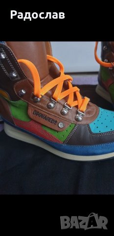 Боти Dsquared 2, снимка 3 - Мъжки боти - 37898135