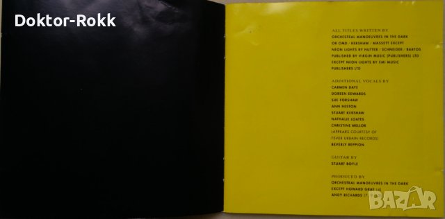 OMD – Sugar Tax (1991, CD), снимка 2 - CD дискове - 42478991