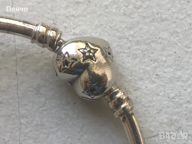 стара сребърна гривна "PANDORA", снимка 3 - Антикварни и старинни предмети - 39028282