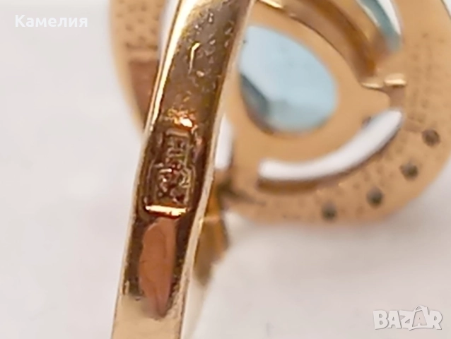 Руско злато , снимка 13 - Пръстени - 52347730