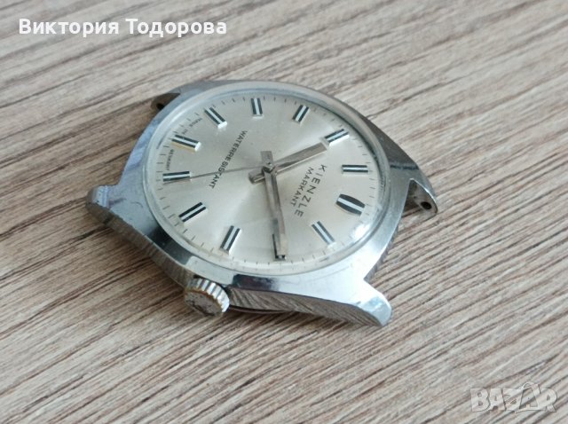 Мъжки часовник Kienzle Markant Germany, снимка 3 - Антикварни и старинни предмети - 39560456