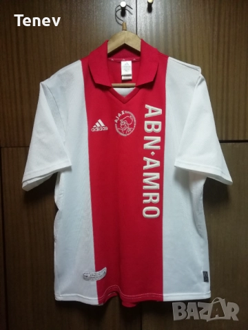 Ajax Zlatan Ibrahimovic 2001 2002 Home Adidas оригинална тениска фланелка екип Аякс Ибрахимович , снимка 2 - Тениски - 52829042