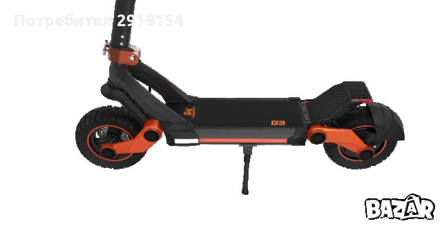 ТОП ОФЕРТА ! НОВА ! Kugoo Kirin G3 електрически скутер, снимка 12 - Други спортове - 37705344